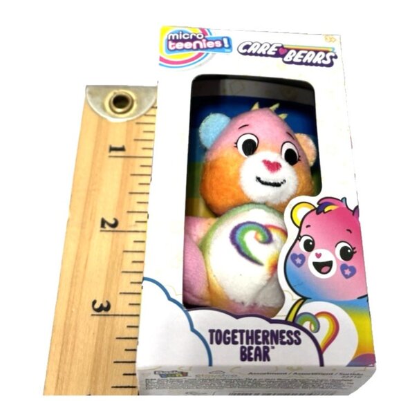 Care Bears Micro Plush Togetherness Bear Mini Stuffed Toy Collectible 4" Cute - Picture 5 of 7